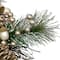22" Acorn, Pinecone & Flocked Pine Needle Wreath